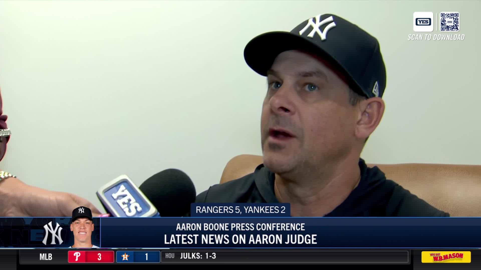Yankees at Rangers / Twitter