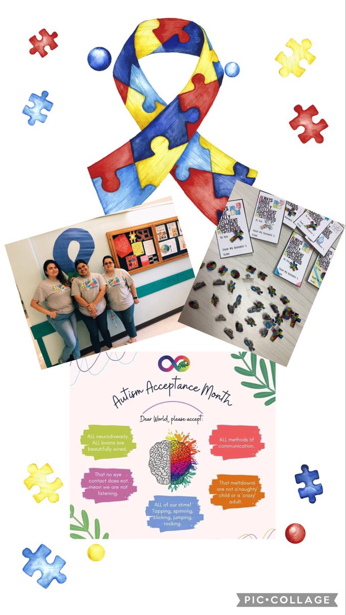 Ending this month with Autism Awareness <a href="/HisdOates/">Oates_HISD</a> this students have a big heart ❤️ they teach us a lot. Thank you <a href="/GwendolynSchra3/">Gwendolyn Schrader</a> for your big heart 💜 as well. <a href="/Sandra_Reyes_A/">Sandra Reyes</a>