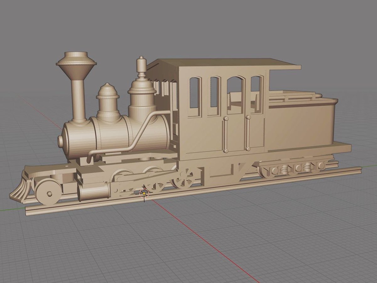 jellymodels's tweet photo. Old fashioned style narrow gauge Mason Bogie model kit is ready for prototyping.
Expected release date and in June but I hope to propose it sooner! #narrowgauge #jellymodels #masonbogie #ナローゲージ #h0ナロー #voieetroite #railwaymodelling #railwaymodel #modelkit #3dprinting https://t.co/HA3iISzEAY