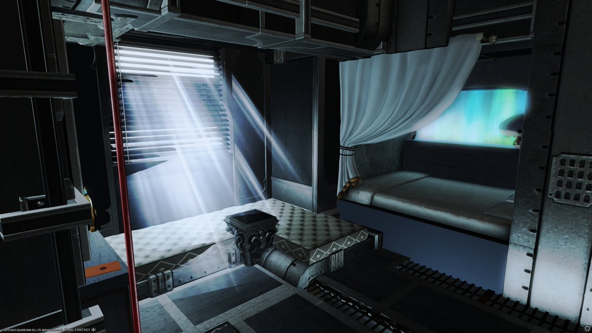 syuten14's tweet photo. 『Blue Star Observation』
宇宙船内イメージの内装完成しました！

Meteor Belias Lavenderbeds W30-P6 [L] #FF14Housing #FF14ハウジング #FFXIVhousing #hgxiv #HousingEden https://t.co/zKZVLisZNN