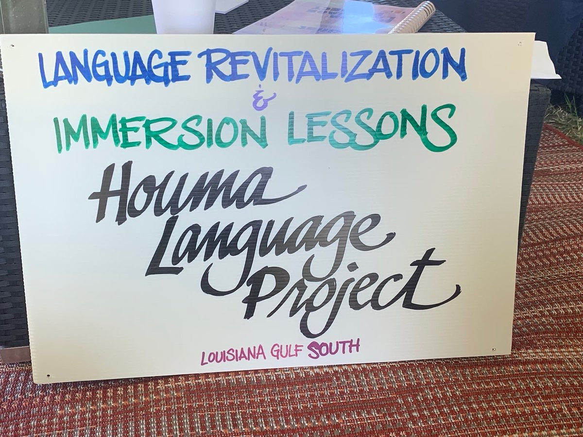 Houma Language Project tweet media