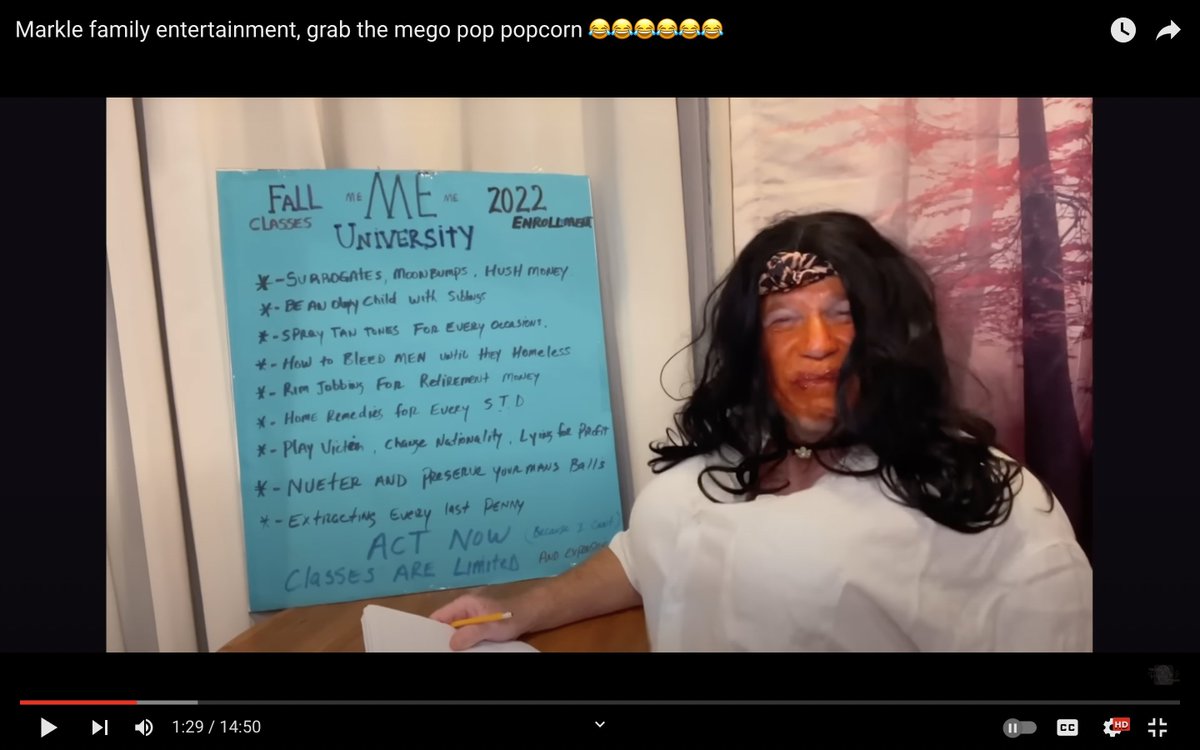 bethkinsley's tweet photo. @KarmicBLlTZ Yes, this poor innocent man with drunken YouTube videos in blackface making fun of his own daughter.  Poor guy. How could she possibly turn her back on this loving father? https://t.co/9Glc3APvsK