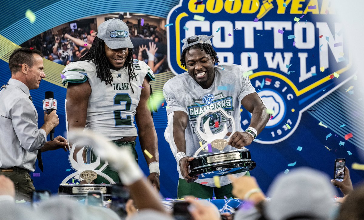 The American on Twitter "Cotton Bowl MVPs ️ drafted in the 3rd round