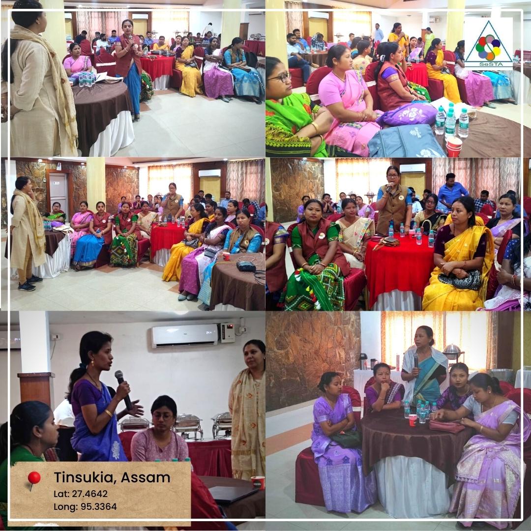sestaorgindia's tweet image. USAID in collaboration with JSI, @asrlmassam  and SeSTA under the project 'USAID Advancing Nutrition India' organized a training on video dissemination to the community cadres of Itakhuli and Kakopothar blocks. 
#nutrition #nutritioncoach #womenfarmers #farming #farmlife