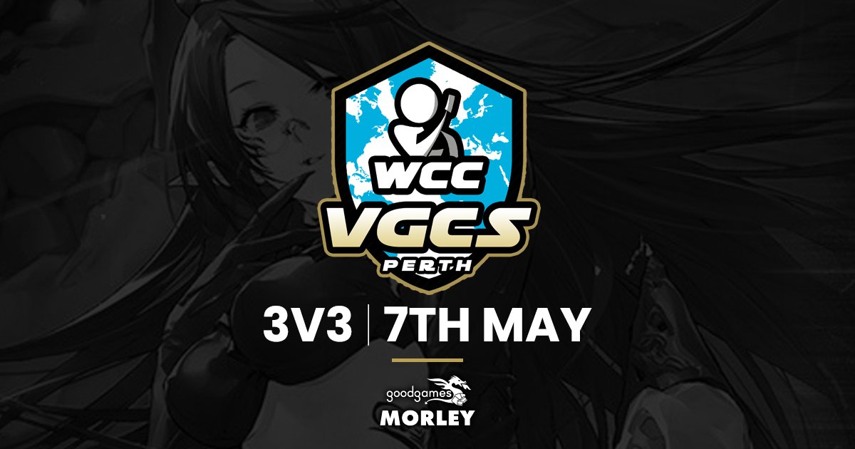 Just over one week away from the WCC 3v3 VGCS! 🎊

This is your opportunity to win free tickets to Tokyo Alley 11: Marine and a truck load of prizes including booster boxes, exclusive playmats, and more!

Event details below!
➡️ fb.me/e/AC7WNNKC