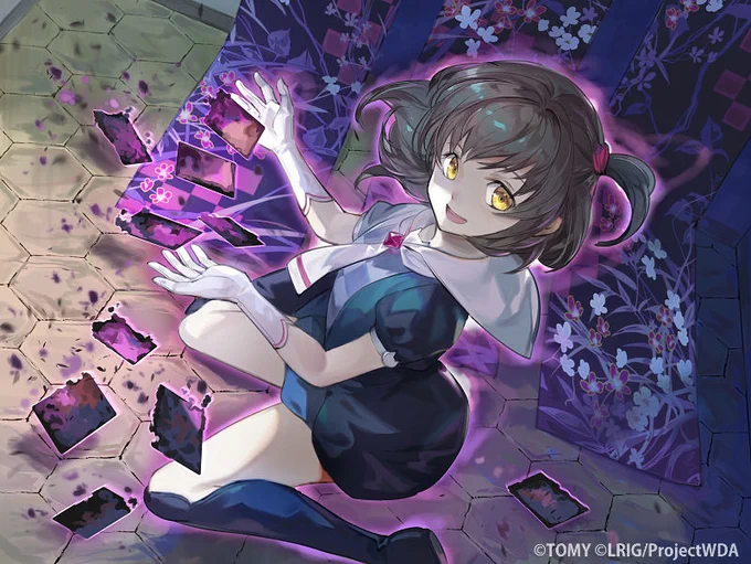 【お仕事】本日発売のウィクロスTCG ブースターパック「CONCORD DIVA」にて、『UNKNOWN-CODE-RU-<アンノウンコードルウ>』『UNKNOWN<アンノウン>』描かせて頂いております、よろしくお願いいたします～   #WIXOSS #ウィクロス発売記念