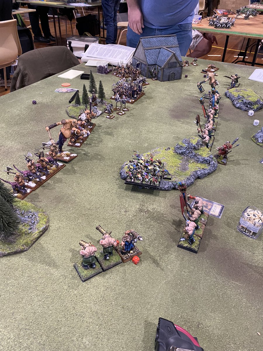 BUCKET40K's tweet photo. Warhammer Fantasy 6th Ed at Shirecon is underway! 5 games over 2 days! https://t.co/LFVe06lLvA
