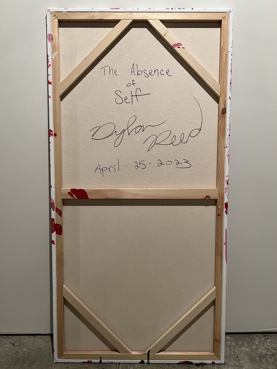 dylanreedsworld's tweet photo. The Absence of Self - 4 x 2 ft. 👁️ https://t.co/RNRVAoaJnL