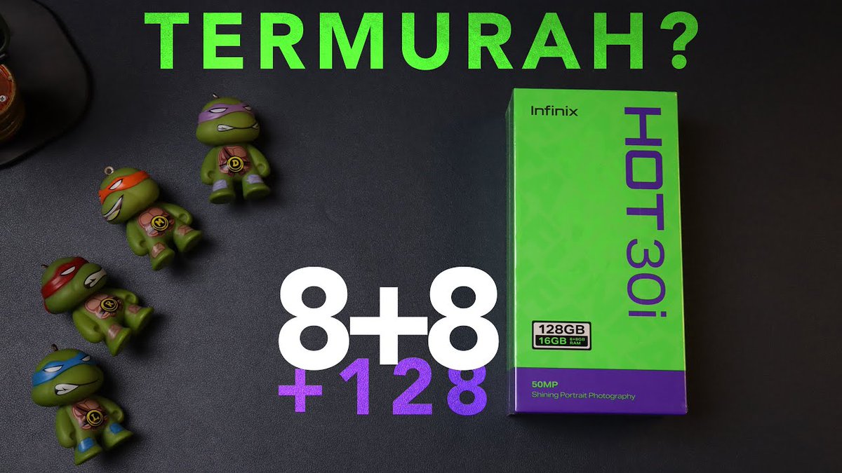 GontaGantiHaPe's tweet photo. SI PALING LEGA! Unboxing Infinix HOT 30i RESMI TERBARU!

https://t.co/2W5nds2Et8 https://t.co/W1FtbLgMnk