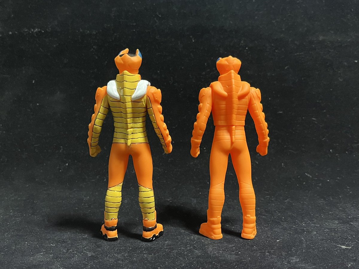 キングオージャー #サナギム こちら塗装前と塗装後 いい感じに化けて