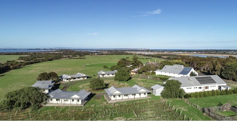 Looking for a peaceful getaway with breathtaking views? Look no further than this unique hidden gem! Nestled in a beautiful coastal and rural location, you'll be surrounded by stunning scenery and tranquility. #bellarinepeninsula #visitqueenscliff #pointlonsdale