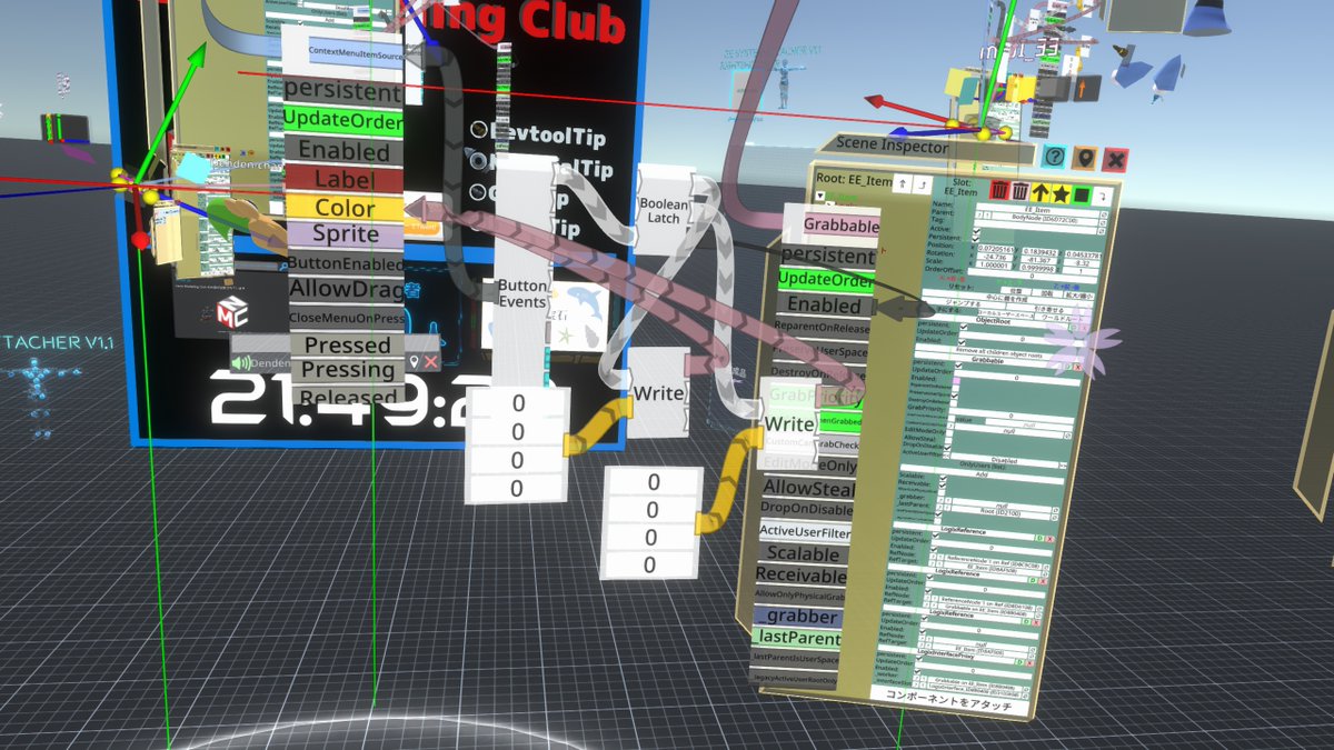 torazo_vr's tweet image. Yesterday.  Do you like VR? 
Location by #NeosVR #education #playgame 
(1) Nodal Logix learning
(2) Health Exercise
(3) Transplanting effects to avatar
(4) Appearance at Metaverse EXPO &amp;amp; dream of becoming a popular character 
昨日もたくさん笑って とても楽しかったです🐯🎙️