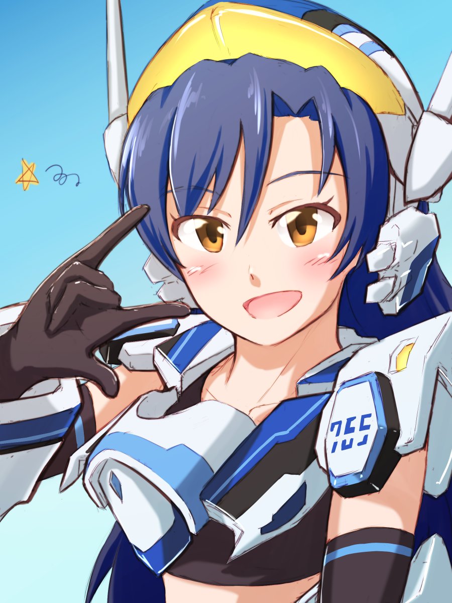 如月千早 「懐かしめ再掲。 千早ちゃん絵もだいぶ古くなってきてしまった。」|Tei-oのイラスト