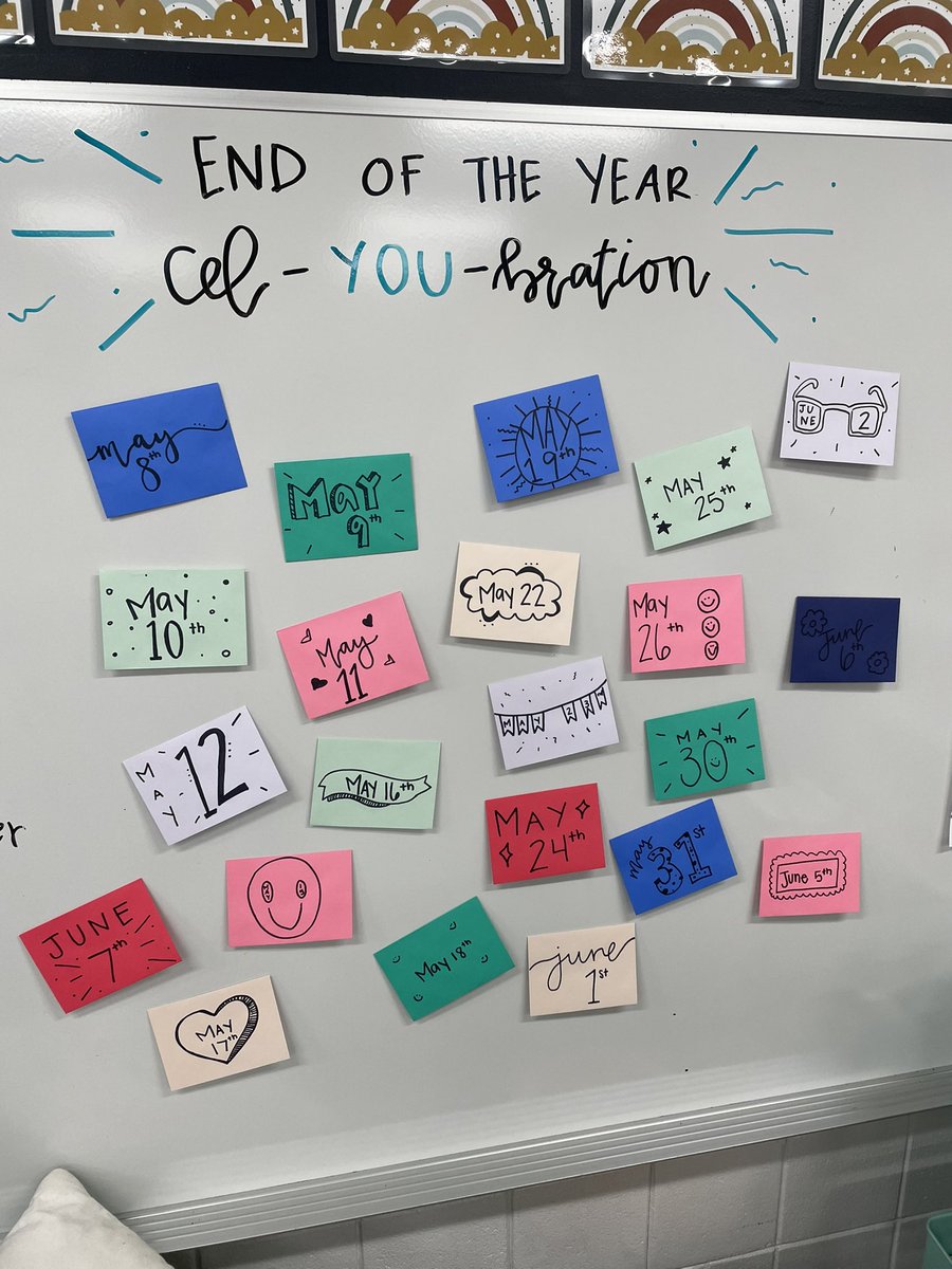 misslawless4c's tweet photo. It’s time for a cel-YOU-bration!!! Each student gets a special day to be celebrated. In the morning, I sprinkle confetti on them and then get to be line leader, get a special note from a loved one, pick our brain breaks for the day, etc. #isd194 #weRlve https://t.co/iIG2qEqI5y