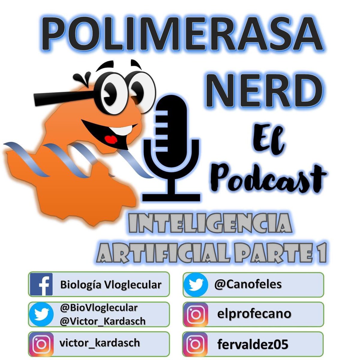 BioVloglecular's tweet photo. ¿Se acuerdan de "Polimersa Nerd"? Pues volvió... en forma de... no de fichas no, en forma de Podcast, ¿Pues que más?. Arrancamos con la   Segunda Temporada con el Tema: Inteligencia Artificial PARTE 1
https://t.co/6sBuo0QOSf

Éscuchalo también en Spotify:
https://t.co/TabSDOhWC2 https://t.co/ElGZl2uJfS