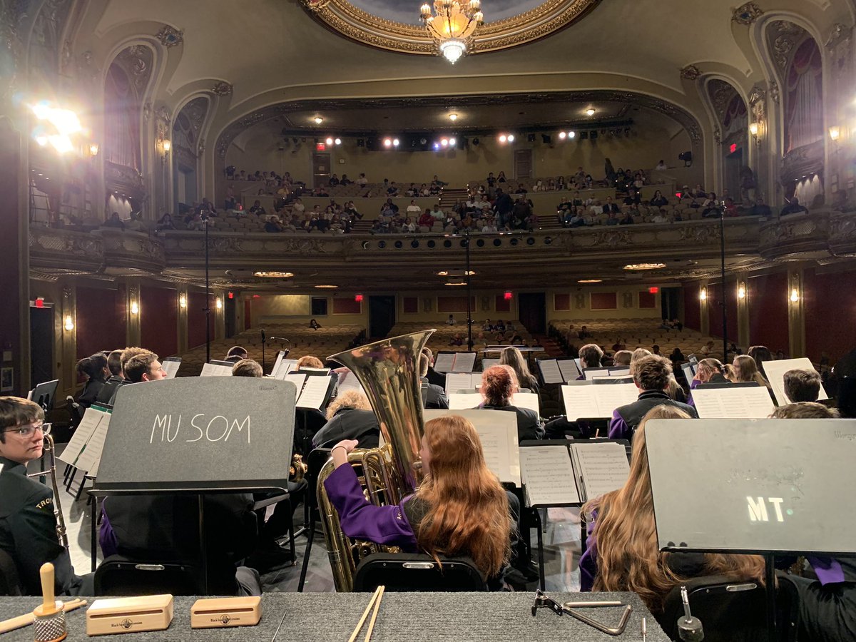 TBHSBands's tweet photo. What a wonderful evening for our Symphonic Band. We were fortunate to share a concert with the MU Wind Ensemble. We even got to hear TBHS alum Anton Yang with MU.  Thank you so much to Dr. Brian Silvey and the MU School of Music for providing such a great experience for students. https://t.co/NT0NGbzEDY