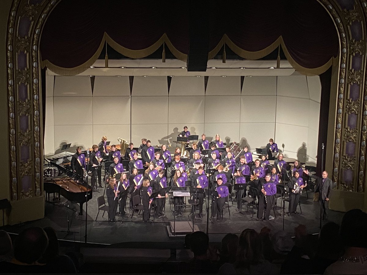 TBHSBands's tweet photo. What a wonderful evening for our Symphonic Band. We were fortunate to share a concert with the MU Wind Ensemble. We even got to hear TBHS alum Anton Yang with MU.  Thank you so much to Dr. Brian Silvey and the MU School of Music for providing such a great experience for students. https://t.co/NT0NGbzEDY