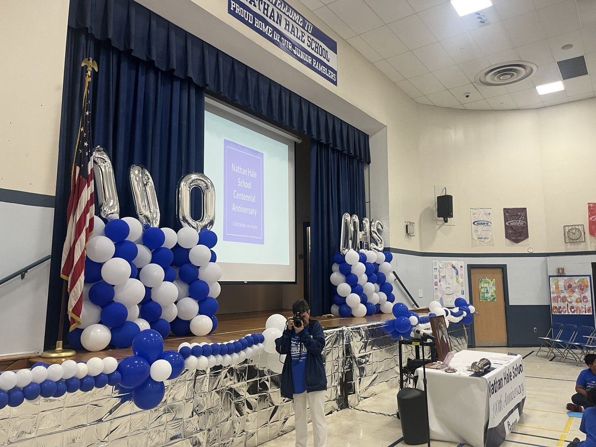 Nathan Hale’s  Centennial Celebration