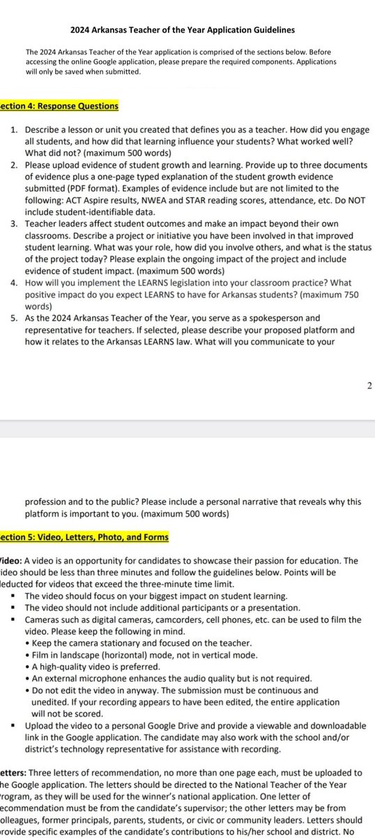 TomMarsLaw's tweet photo. Not surprisingly, AR “Teacher of the Year” candidates must pledge allegiance to the LEARNS Act.  🤦🏻‍♂️ https://t.co/18WywN53IN