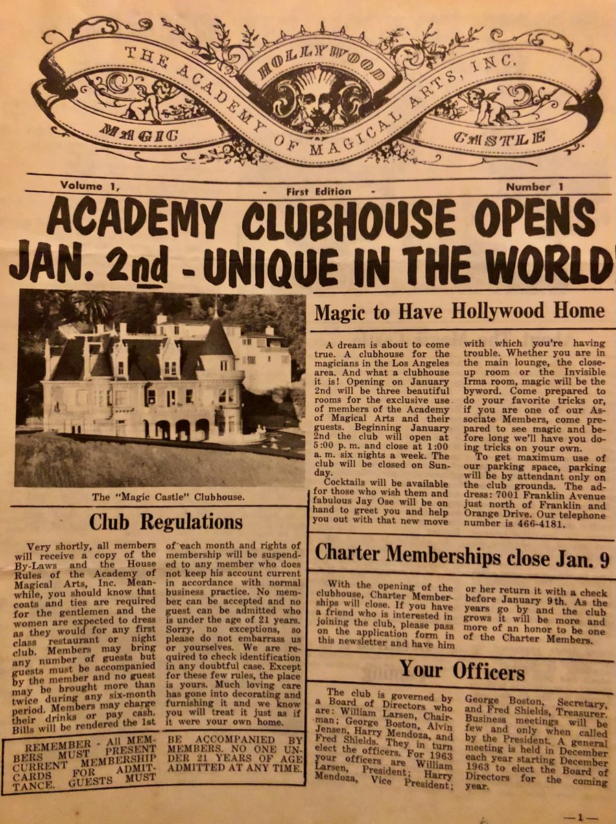 labreakfastclub's tweet photo. Get ready for a magical morn next Wed, 5/3! πͺ
We're welcoming, President of @MagicCastle_AMA and daughter of club founders Bill and Irene, Erika Larsen!
π« Get tix before they disappear: https://t.co/2VS2D0cvML
*Photos from Erika Larsen's Archives*
#themagiccastle #lahistory https://t.co/SbU1HHmoe9