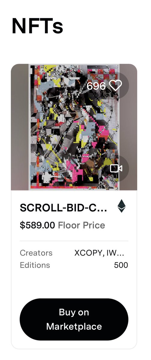 CaponeCollects's tweet photo. Happy to see a @FamiliaLinks member was able to win this @XCOPYART piece 🔥

$250 mint price — $530 highest offer https://t.co/p0WV4tuMm1