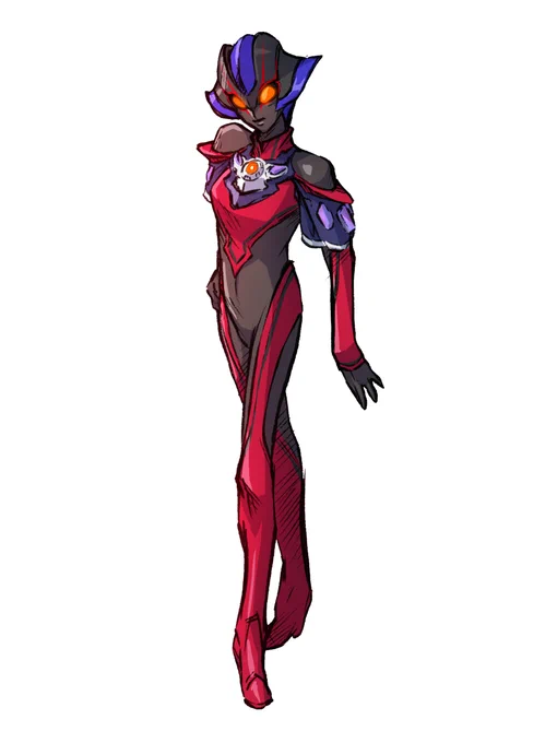 グリージョダークネスさん、ラクガキ #ジェネスタ #ウルトラマンルーブ