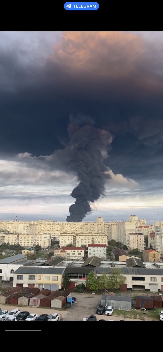 Navroop Singh on Twitter "RT yarotrof Fuel depot fire in Sevastopol