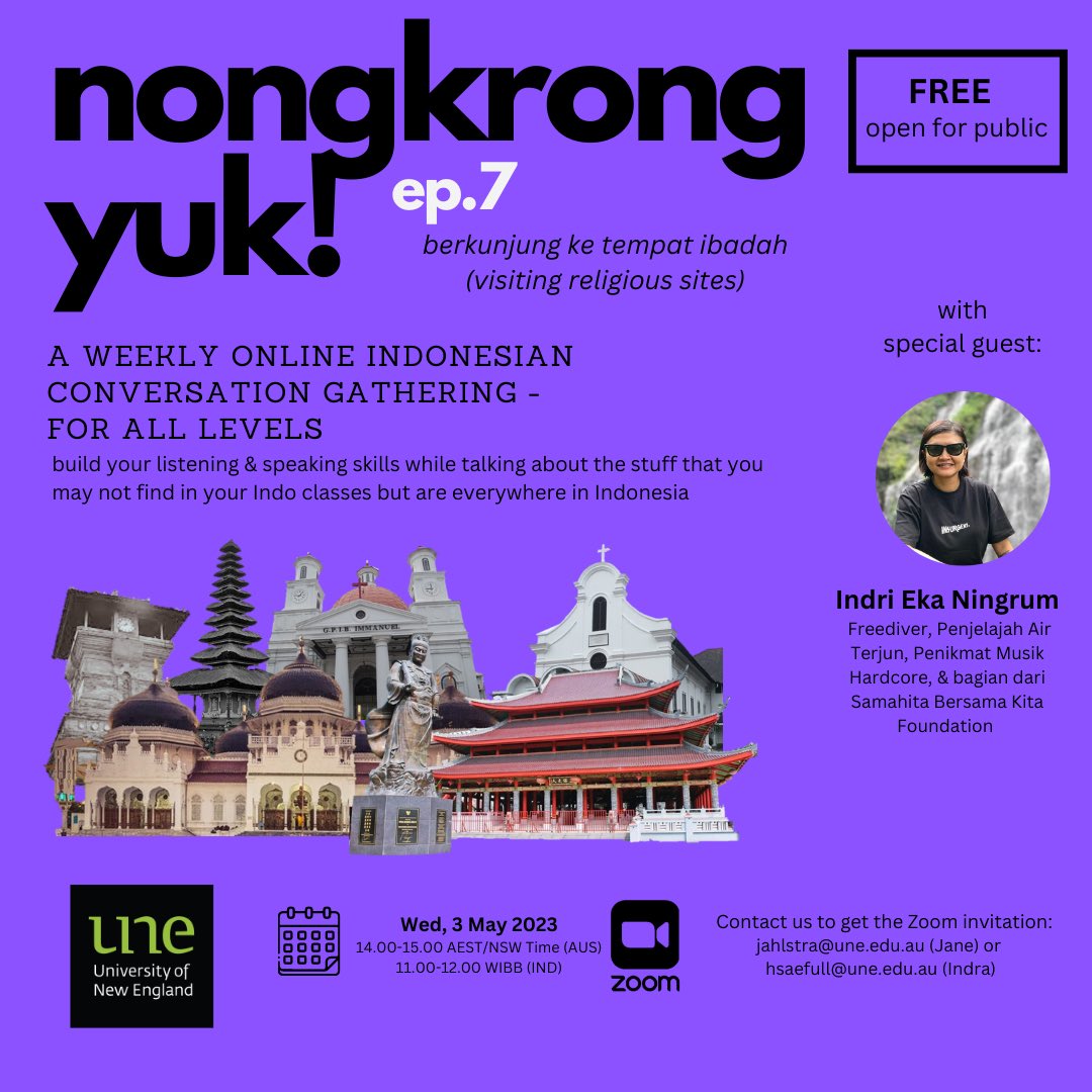 We’ve heard about the bad behaviour of tourists coming to Bali during religious commemorations like Nyepi recently. What are the do’s &amp; don’ts when you come to religious events and sites in Indonesia? Share your experience in the next episode of our conversation gathering.