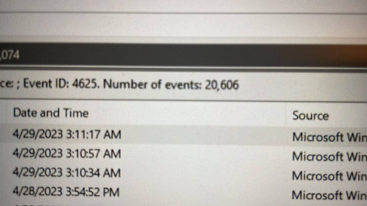 SaintAlexei's tweet image. This is way too much fun😂
VM was up for only 24 hours completely vulnerable- over 20,000 logon attempts by outside attackers. WILD!
Using an attack setup VM to test logging data. 
#infosec #cloudsec #cloudengineering #azure #virtualmachines