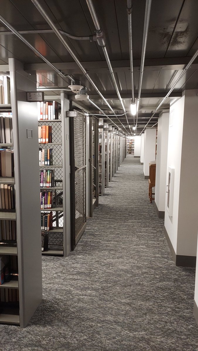 chapelcritic's tweet photo. And 10,000 square feet of industrial shelving units and galvanized conduit. https://t.co/rfyXV4Samu