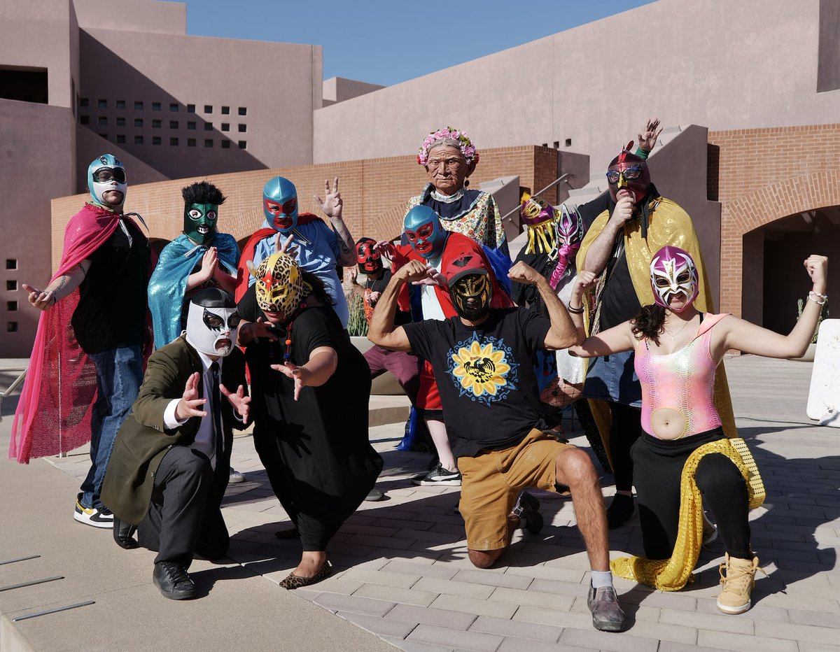 Thanks to everyone who made our RUDOS Y TECNICOS III: TEMPE such a special experience! We worked with the activist &amp; performance community in Tempe/Phoenix to teach our Practical Social Practice &amp; address local issues via the spectacular lens of Lucha Libre. #dreamocracyinamerica