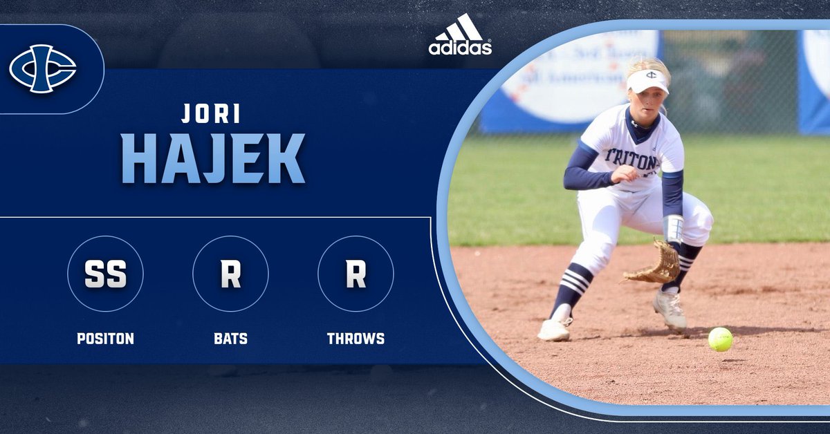 UNCOMMITTED
Jori Hajek 
(Shortstop)
Iowa Central CC

Tee EV: 72mph
Throwing Speed: 64mph
Home to 1st: 2.9sec

Cell: (515) 368-2434
Email: jorihajek@yahoo.com

YouTube: youtu.be/9rdJPkVqpBQ

2022 Stats: njcaa.org/sports/sball/2…

2023 Stats: ictritons.com/sports/sball/2…