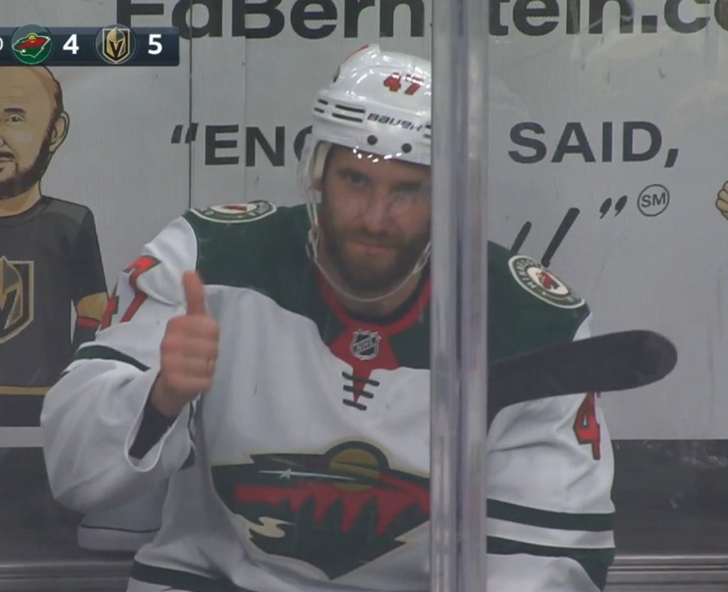 erinhanson_'s tweet photo. I love being a Minnesota sports fan #mnwild https://t.co/k8KFITm0GQ