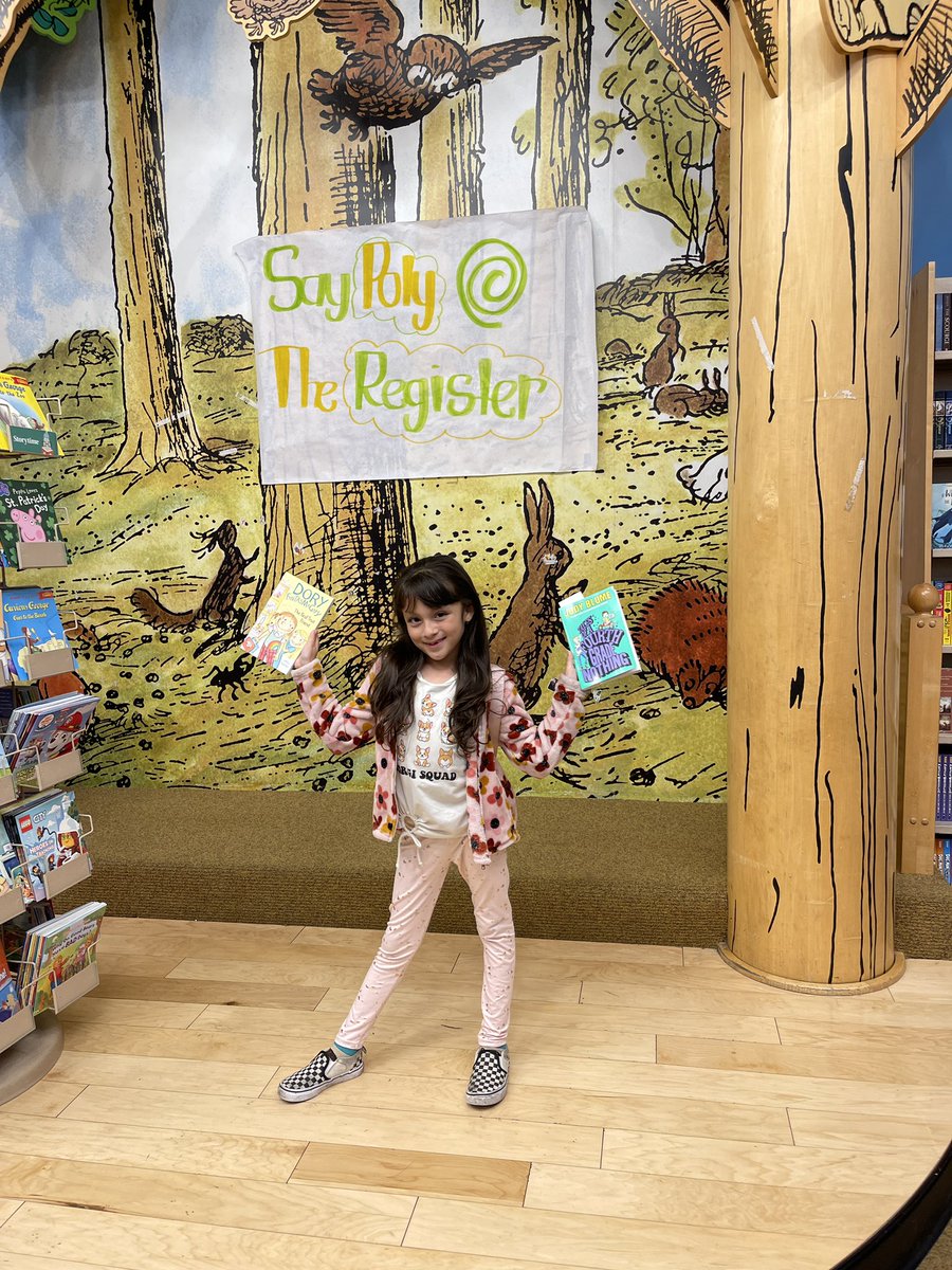 JeanetteSowa's tweet photo. We went to @BNBuzz to stock up on some new goodies and it happened to be @polyjackrabbits book fair night! We met some great students who were excited to share with us all the great things they’re doing at Poly! #proudtobeLBUSD https://t.co/TtRxvxvuY3
