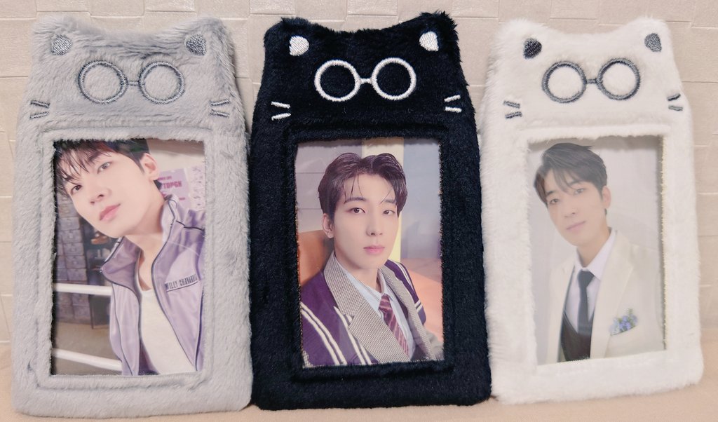 ウォヌのカードケースきた🥰
ファンミにも持っていく✨

<a href="/catwearglasses/">안경냥 포카홀더</a> 님
매우 귀엽다!!🐱👓
이렇게 멋진걸 만들어주셔서 정말 고맙습니다🥹소중하게 여기겠습니다🫶

<a href="/bb87top89/">♡ERIKA♡</a> 様
受け取りました🥰
いつもお忙しい中取りまとめをして頂きありがとうございます🙇
沢山持ち歩きたいと思います!!