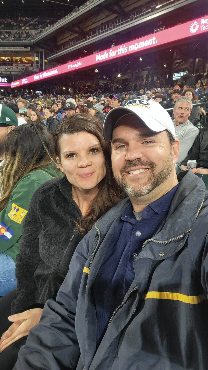 BlakeAWallace's tweet photo. I couldn't come to Denver without checking out Mile High and Coors Field. https://t.co/4LllN6zSUq