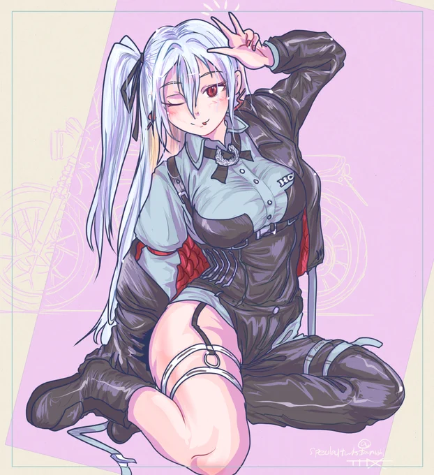 たぬしさん()とこのGBちゃん、ちょっとまとめてみました。改めて並べるといいキャラデザ...参考にさせて頂きましす (1/1)