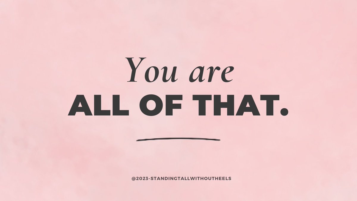 Ladies, you can be gentle, humble, compassionate, rational yet fierce and strong enough to make a difference🙌🌟 You are all that and more

Let's embrace our strength and believe in ourselves, just like the women in #StandingTallWithoutHeels 

Have you read it? #BooksWorthReading