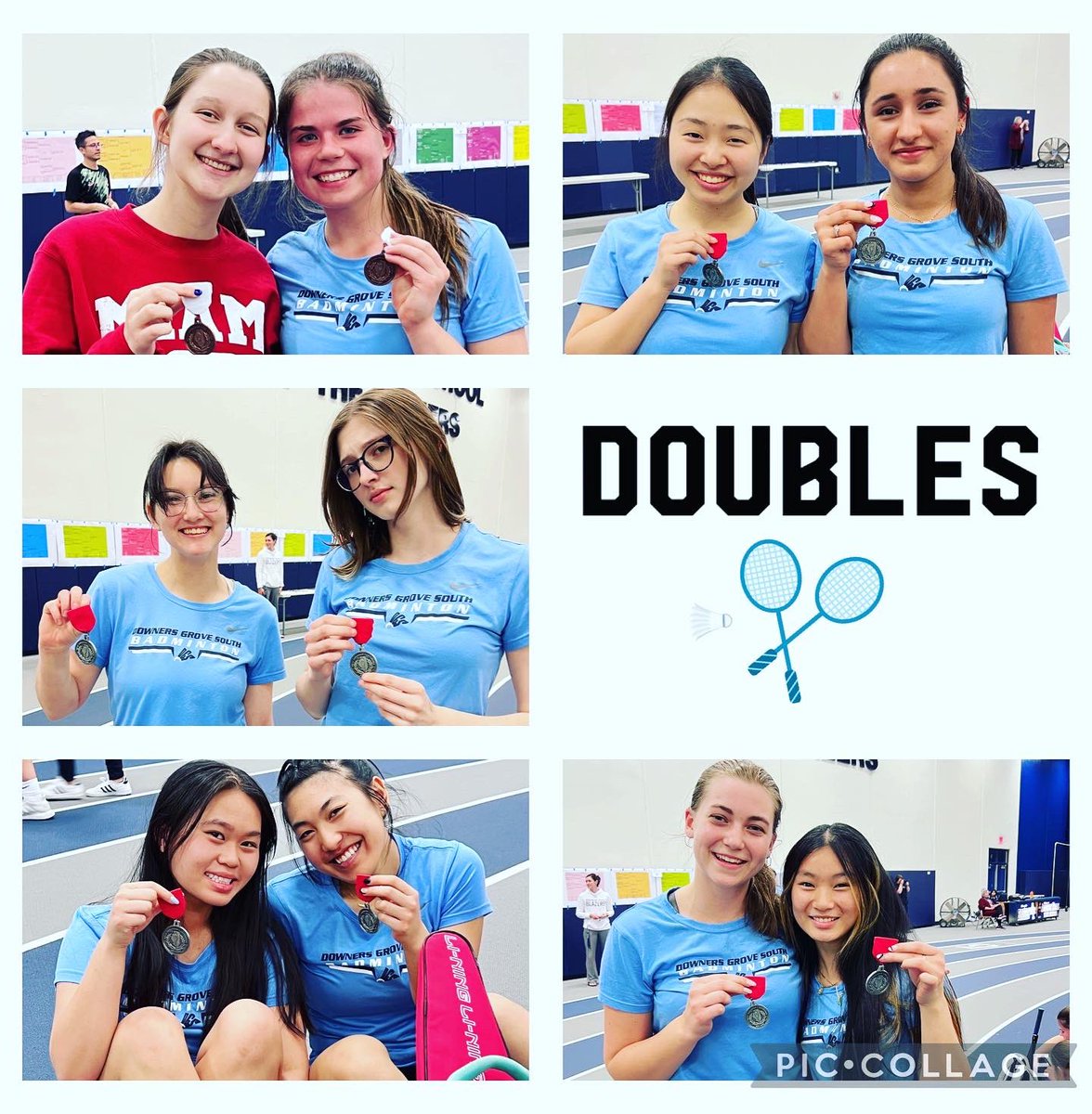 DGSBadminton's tweet photo. Way to go Mustangs!!! So proud of all our athletes!!! 🥈🏸💙🐴 https://t.co/RE3pPd13er