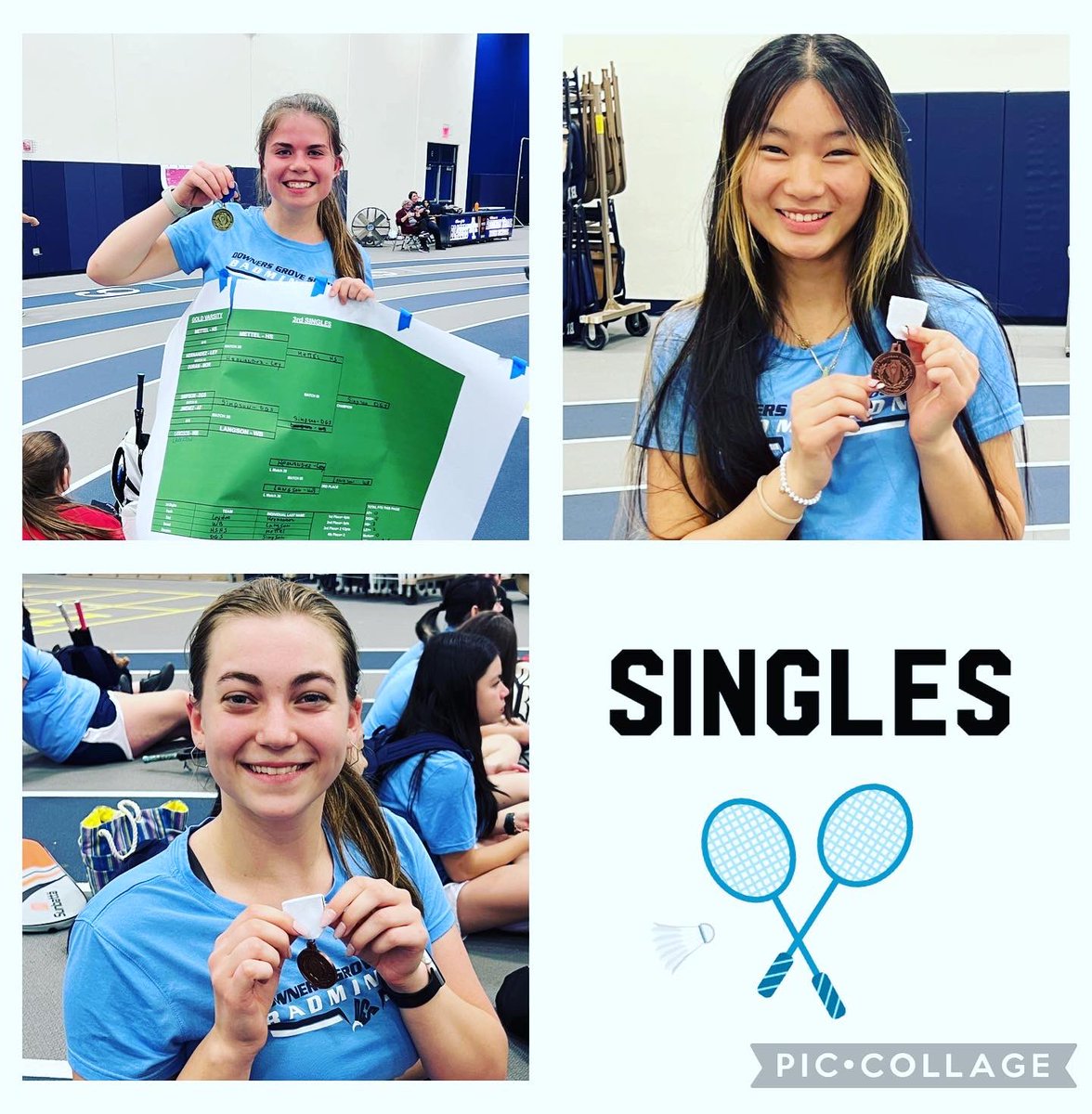 DGSBadminton's tweet photo. Way to go Mustangs!!! So proud of all our athletes!!! 🥈🏸💙🐴 https://t.co/RE3pPd13er