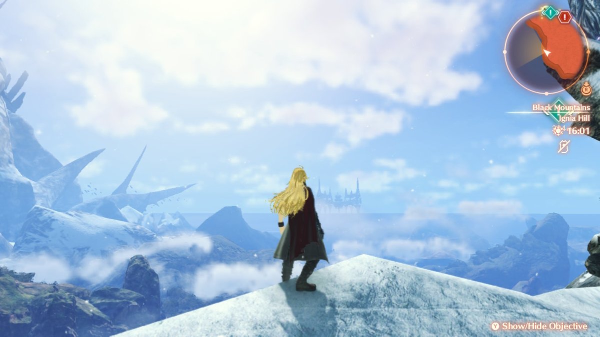 ashiiuou's tweet photo. i was taking photos of shulk cause pretty but then rex walked up and stood with him and they watched the sunset together.., i about cried #XenobladeChronicles3 #NintendoSwitch #Shrex https://t.co/ylbp8zWIsr