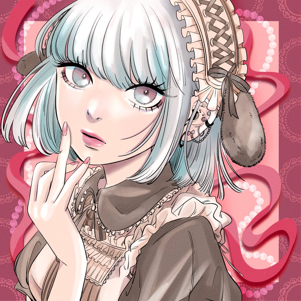 「Lovely to pierce you   #つむちよき展」|TIYOKIのイラスト