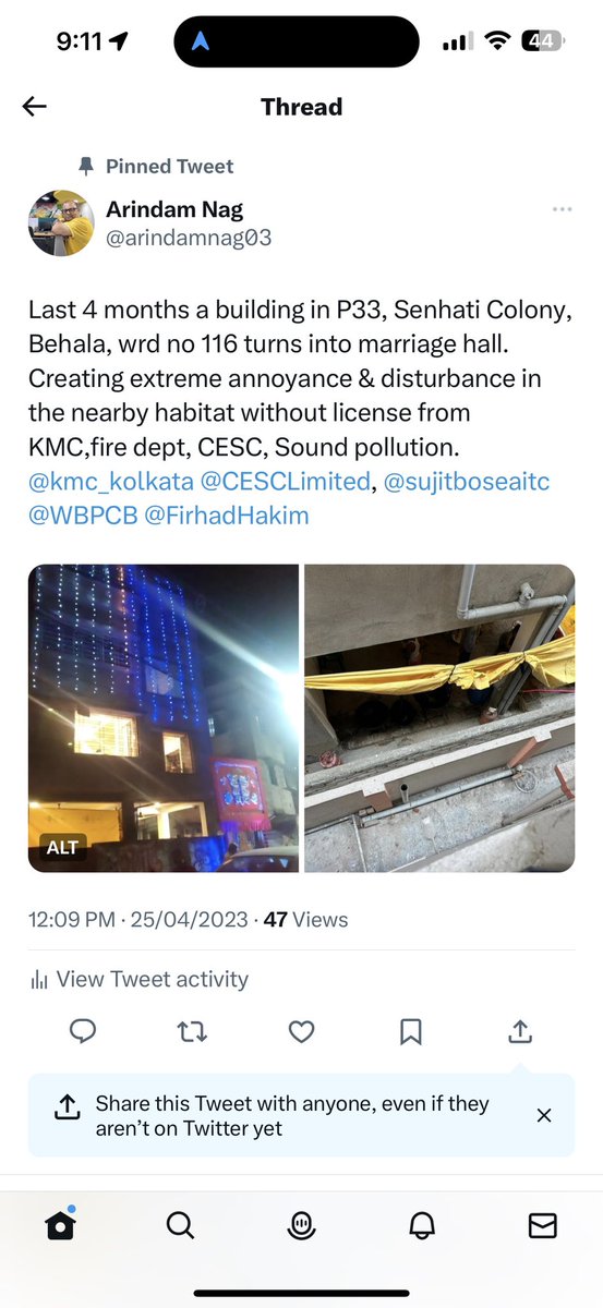arindamnag03's tweet photo. @WBPCB Does it work?? Or it is just an digital marketing post only?? In spite of escalating the matter nothing is working https://t.co/kUFu3PLHXx
