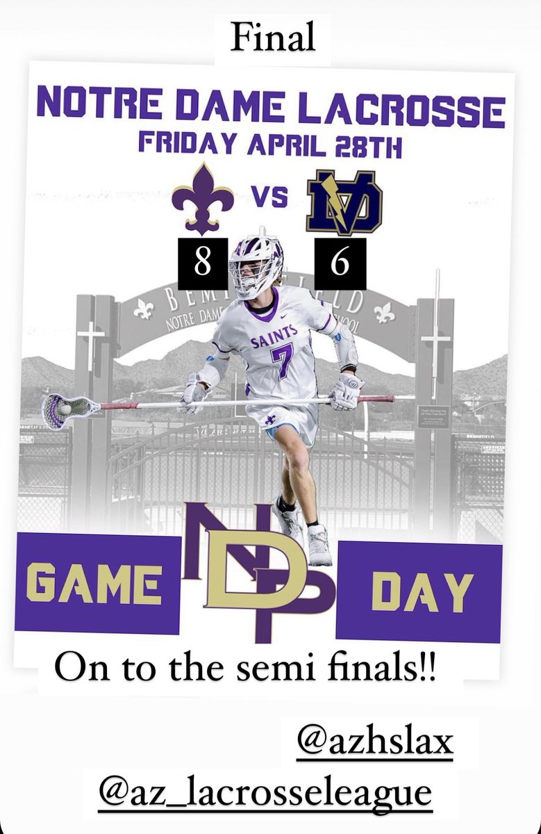 Notre Dame Prep Lacrosse tweet media