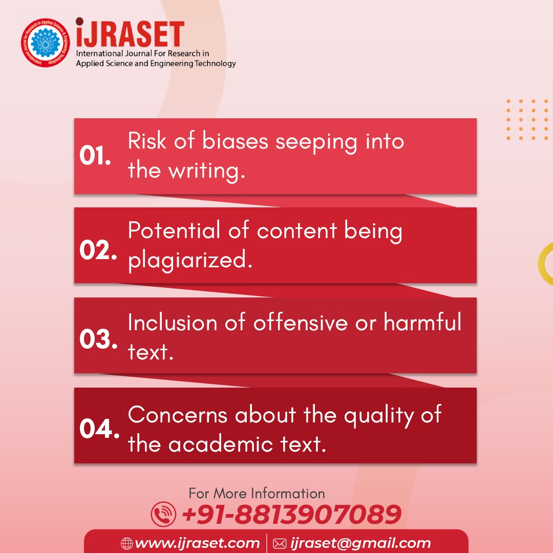 ijraset's tweet photo. As AI language models like ChatGPT become more advanced, it's important to consider the ethical implications of using them for academic research.

Visit: https://t.co/uO2MqbtjOP
Whatsapp at: 08813907089

#academicintegrity #researchethics #aIethics #ijraset https://t.co/1tU6DPQzLV
