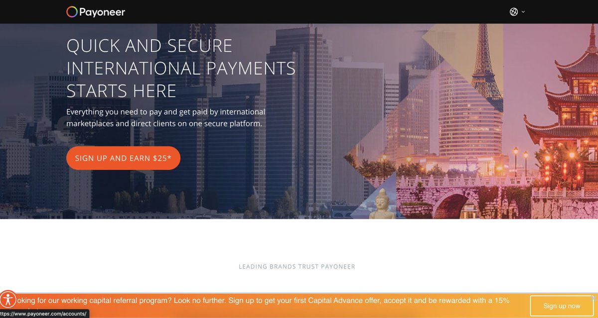 AlbertAgda's tweet photo. 🚨🚨🚨
💵 Get paid in popular currencies

💵 Get Paid Globally as a Local

"Payoneer saved me a lot of time, energy and fees I would have paid for other payment methods."

QUICK AND SECURE INTERNATIONAL PAYMENTS STARTS HERE
https://t.co/0Rl2nXZUnR 👈 https://t.co/D0AoT2hnEH