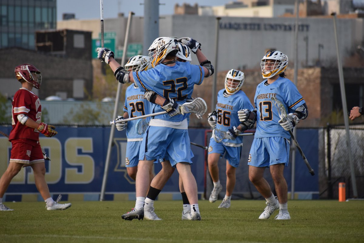 RECAP: Marquette drops regular-season finale to Denver, suffering third straight overtime loss. 

Golden Eagles now await tomorrow's outcome of Providence-St. John's to find out postseason fate. #mulax

By <a href="/avamaresMU/">Ava Mares</a>: bit.ly/3NjKXQX.