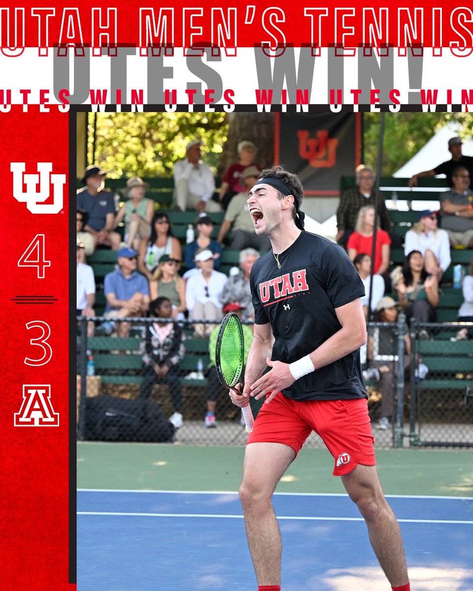 UtahTennis's tweet photo. 🎾🏆FOR THE FIRST TIME IN SCHOOL HISTORY 🎾🏆

The Utes are going to the Pac-12 Championship Match!

#GoUtes https://t.co/dFoEvpKWk7