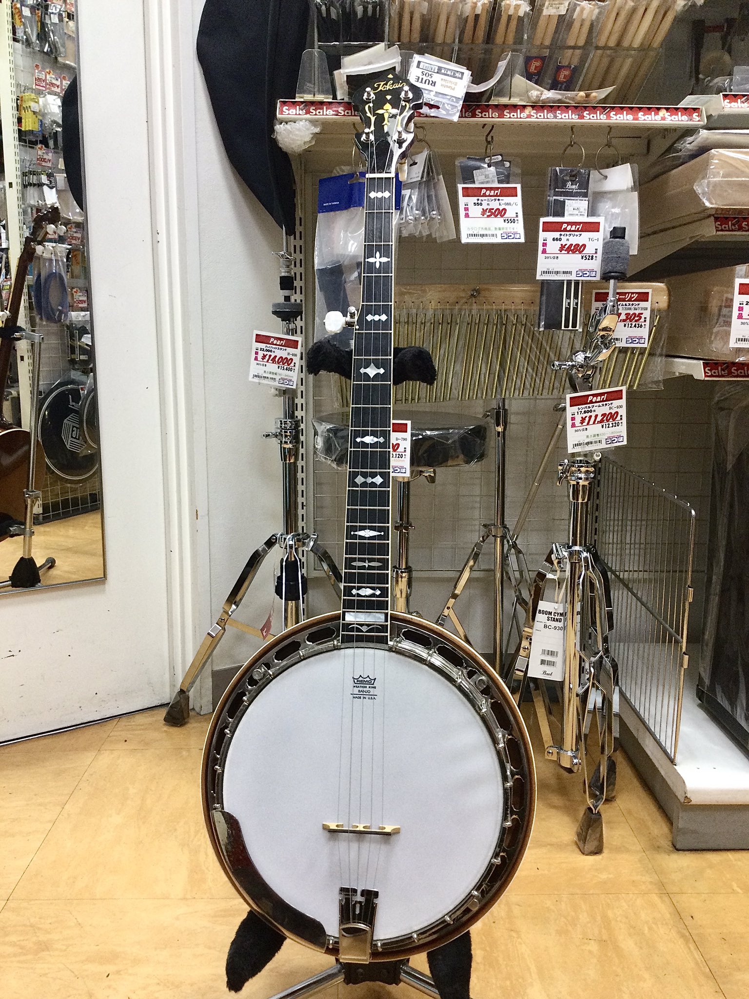 希少】TOKAI T850R バンジョー 5Strings Banjo 5弦-