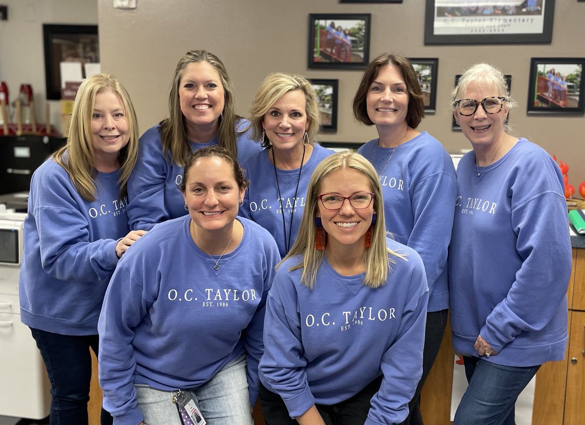 Happy Friday from your OCT Office Team! We celebrated ⁦<a href="/OCTGuinane/">Gene Guinane</a>⁩ &amp; Ms. Paola this week! They make our office happier and our school better! #oct4u #CampOCT
